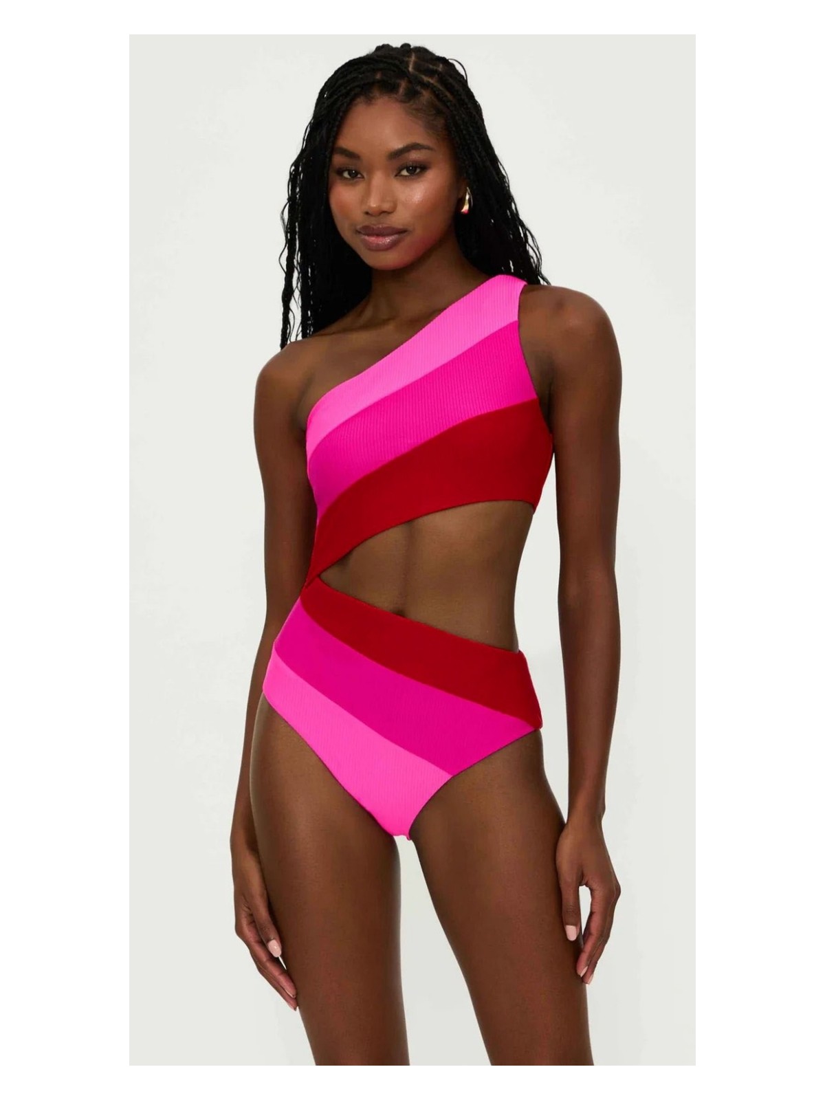 Deep Beach Kadınlar İçin Deep Beach Siyah Tek Omuzlu Bütün Mayo Db20020m Dayanıklı ve Şık Tasarım - Görsel 9