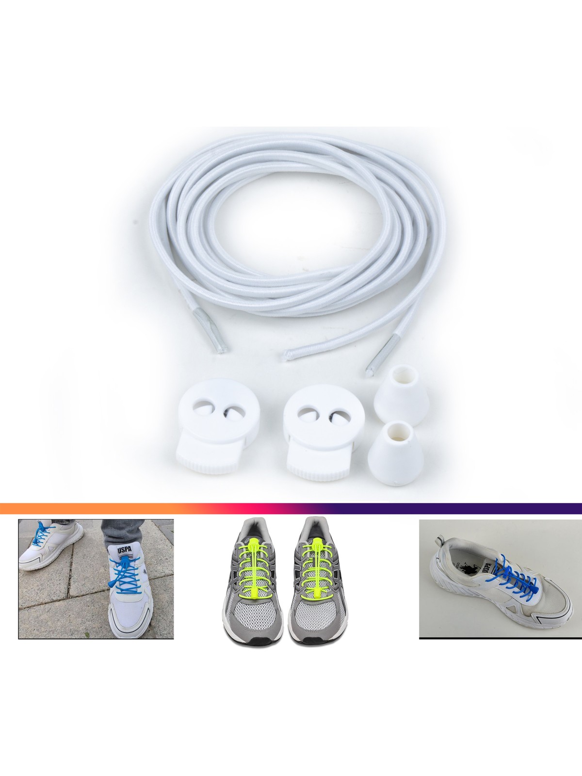 Airyfoot Akıllı Bağcık, Pratik Lastikli Ayakkabı Bağcığı - Görsel 5