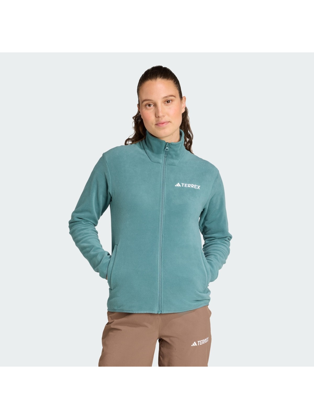 adidas Adidas TERREX JM3111 Multi Essentials Full-Zip Fleece Jacket