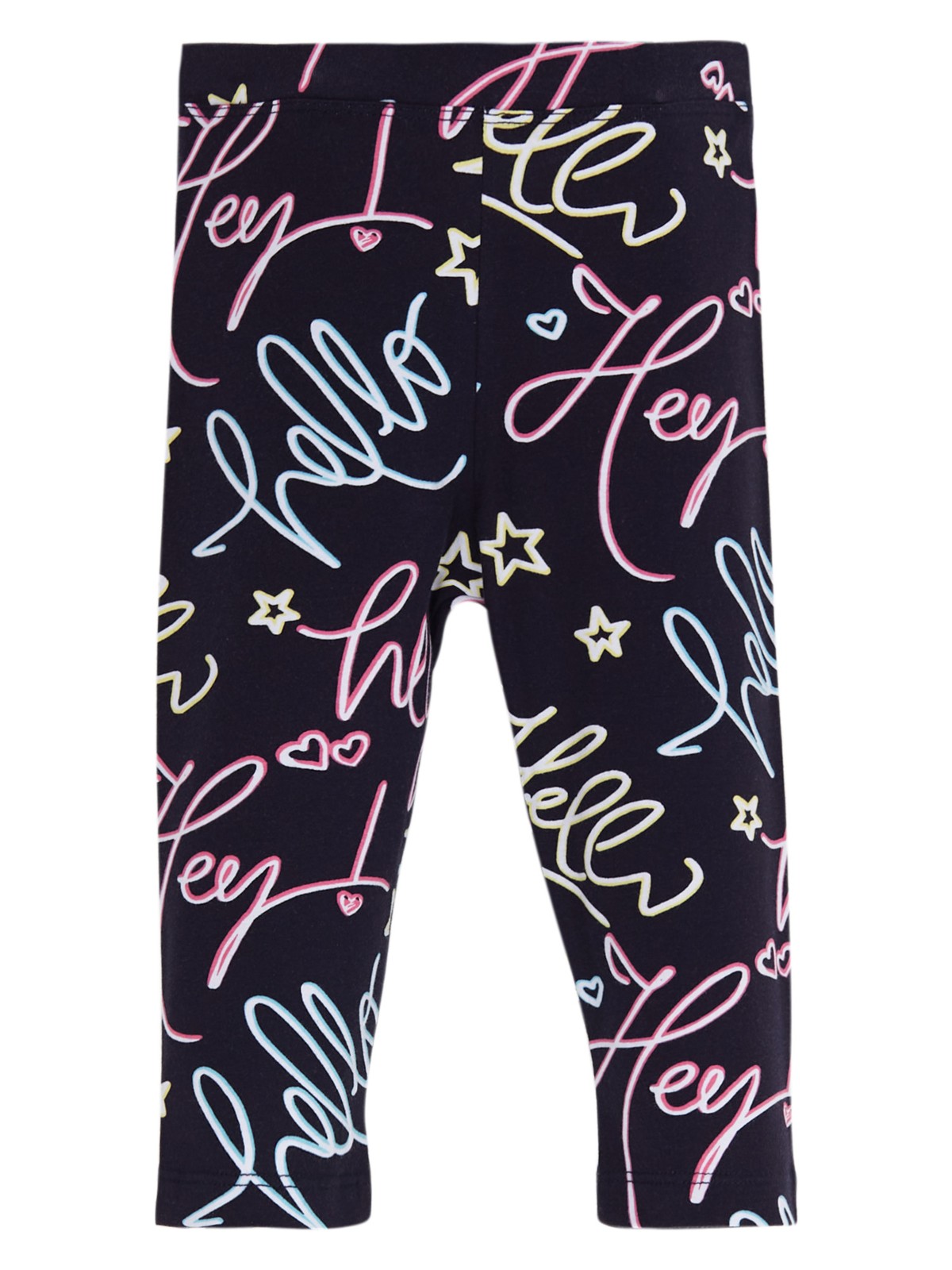 Lovetti Hey Dude Kız Çocuk Desenli Diz Altı Tayt Kapri