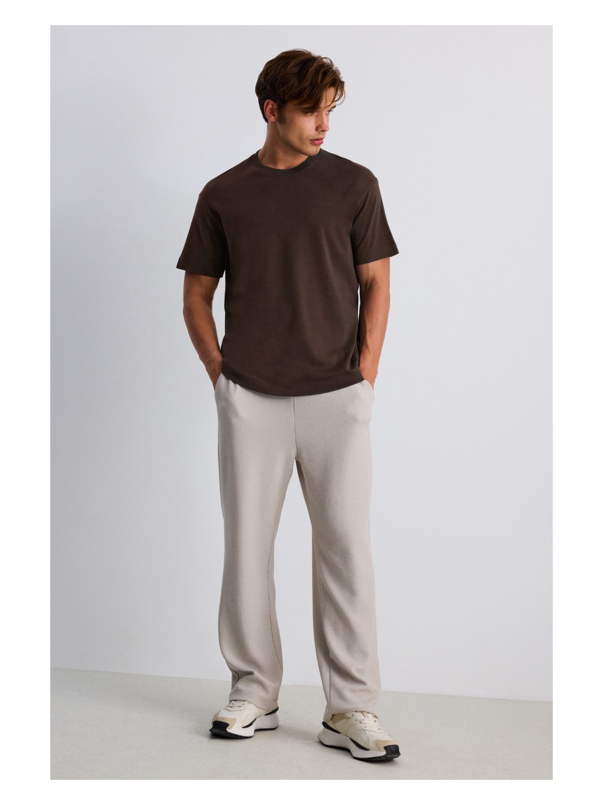 Babokah Premium Pamuk Basic Tshirt Erkek - Görsel 9