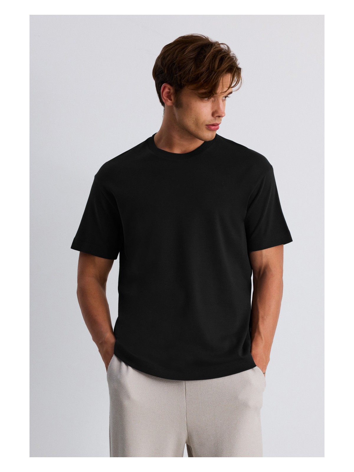 Babokah Premium Pamuk Basic Tshirt Erkek