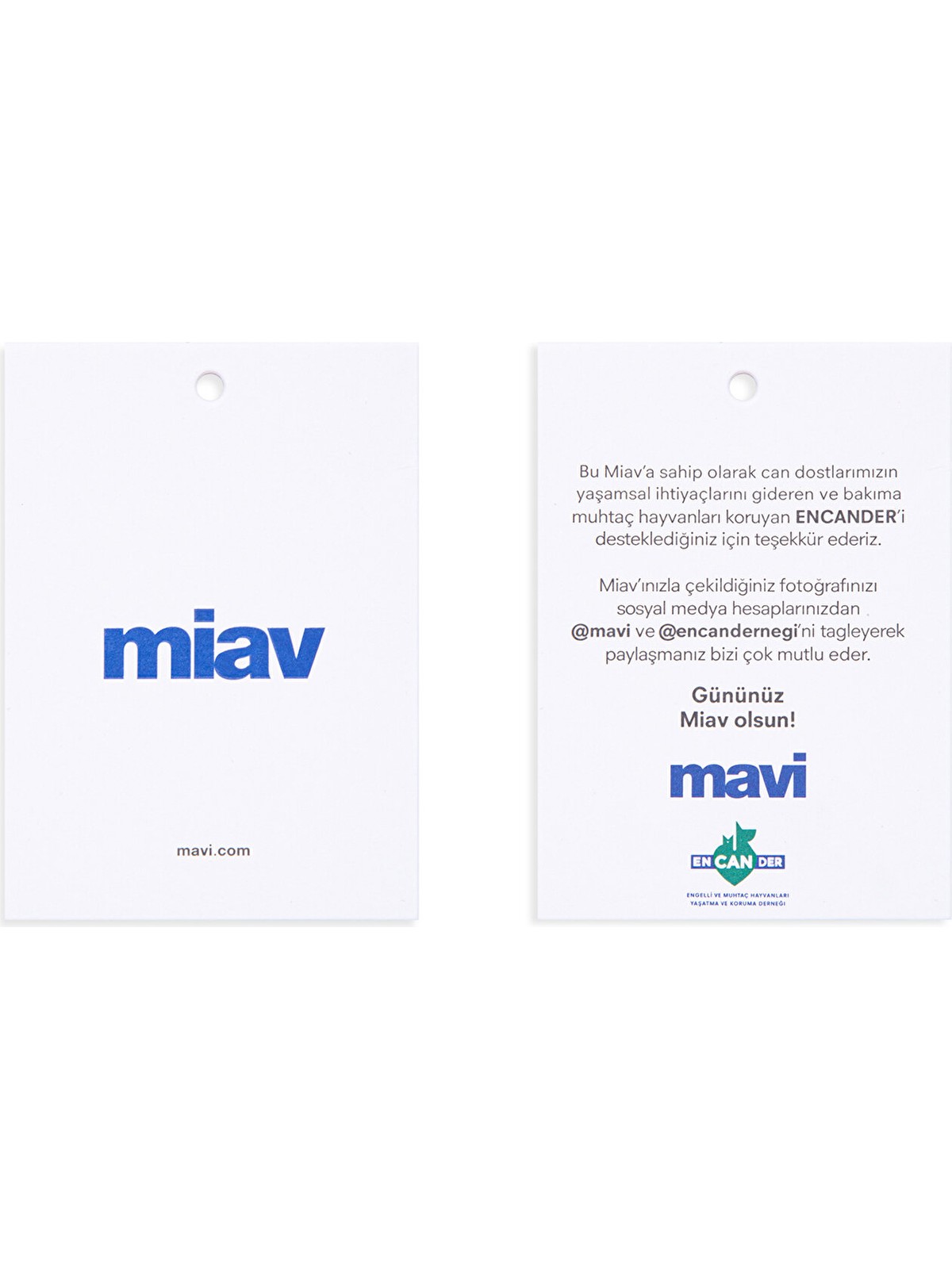 Mavi Miav Baskılı Mavi Tişört 067153-70722 - Görsel 7