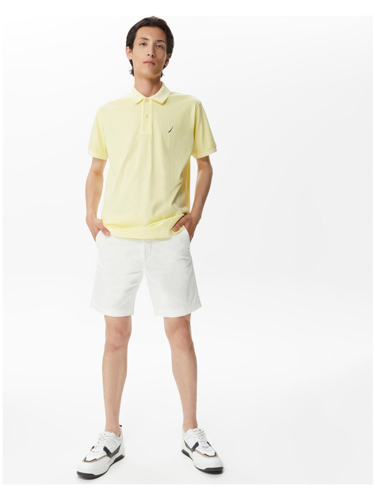 Nautica Erkek Beyaz Slim Fit Şort B35201T.1BW