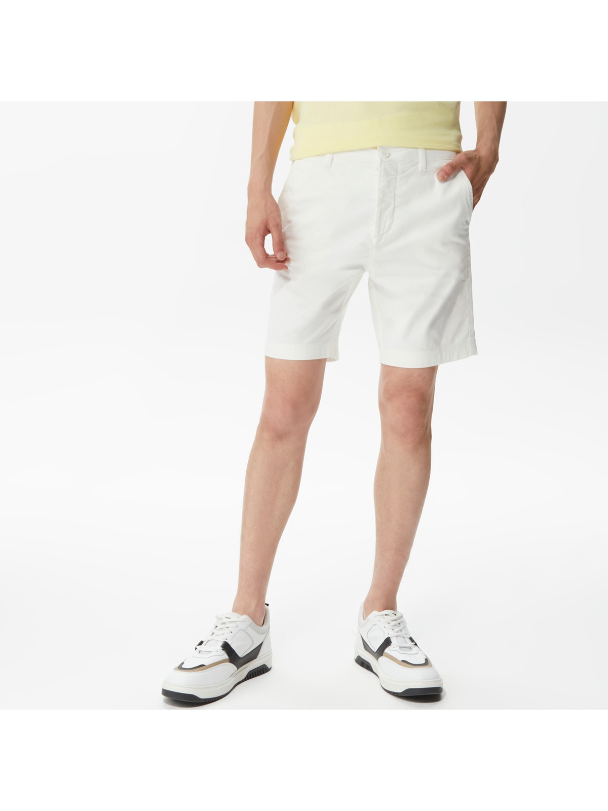 Nautica Erkek Beyaz Slim Fit Şort B35201T.1BW - Görsel 3