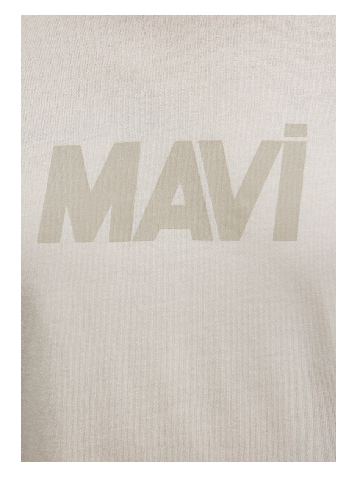 Mavi Mavi Logo Baskılı Bej Tişört 0612896-70134 - Görsel 7