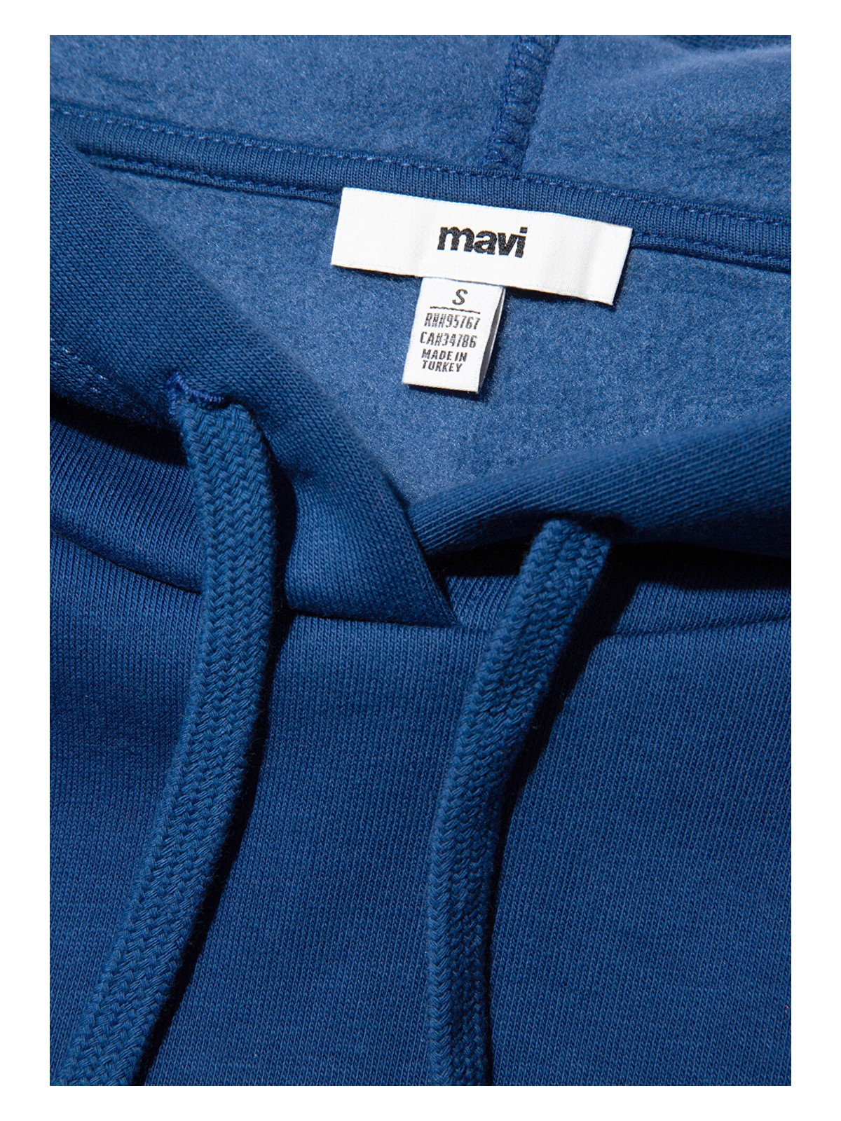 Mavi Mavi Logo Baskılı Kapüşonlu Lacivert Sweatshirt 1600361-82625 - Görsel 8