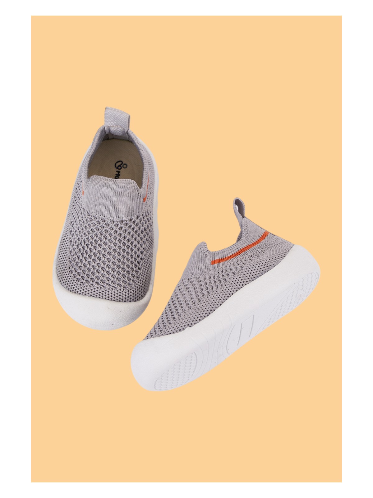 Mumenim Laaleys Bebek Çocuk Bağcıksız Esnek Rahat Ortopedik Taban Ilk Adım Spor Ayakkabısı - Görsel 5