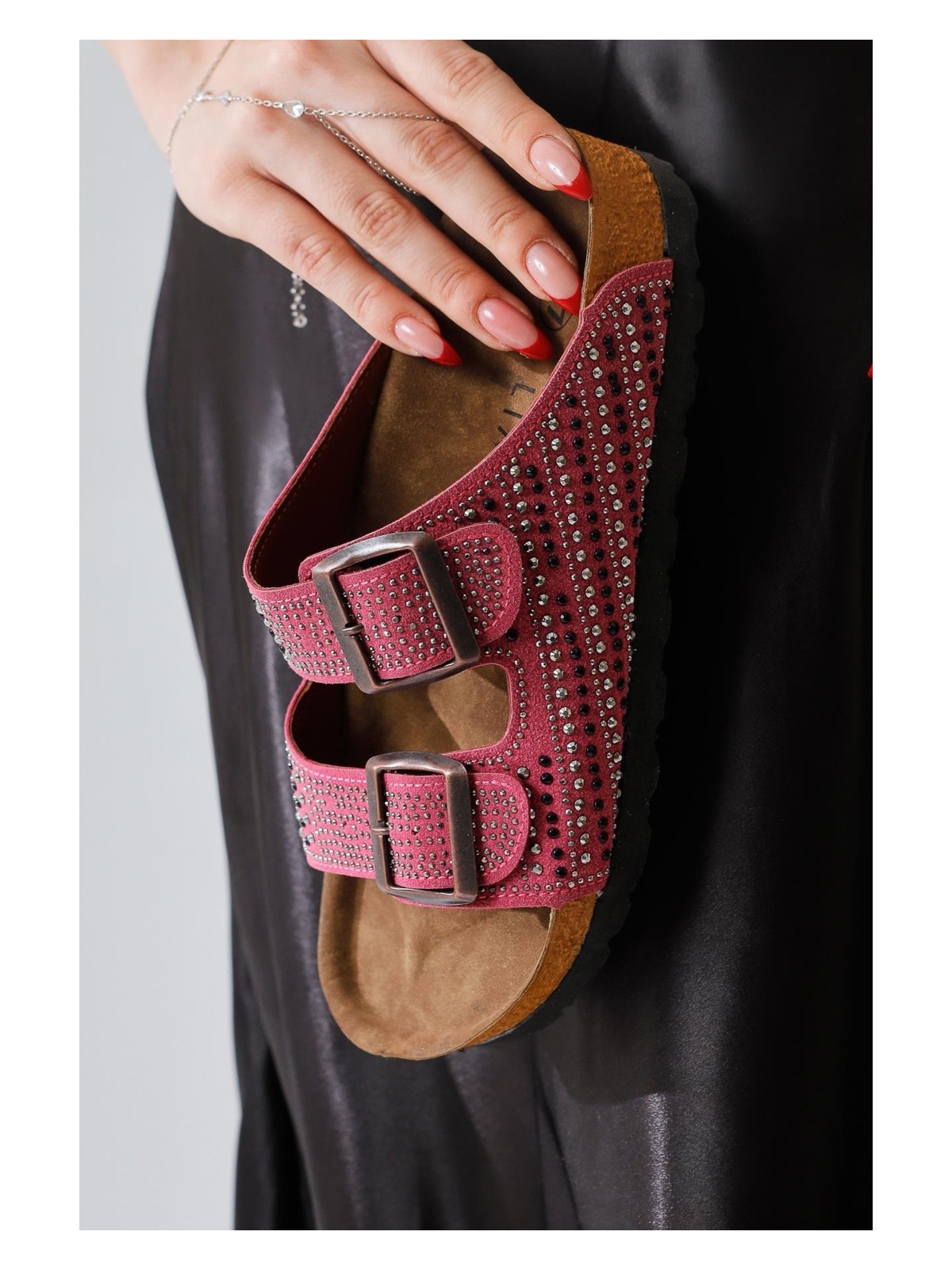 Limoya Aire Turuncu Kadın Terlik Deri Malzeme ile Şık ve Rahat Kullanım İçin Tasarlandı - Görsel 5