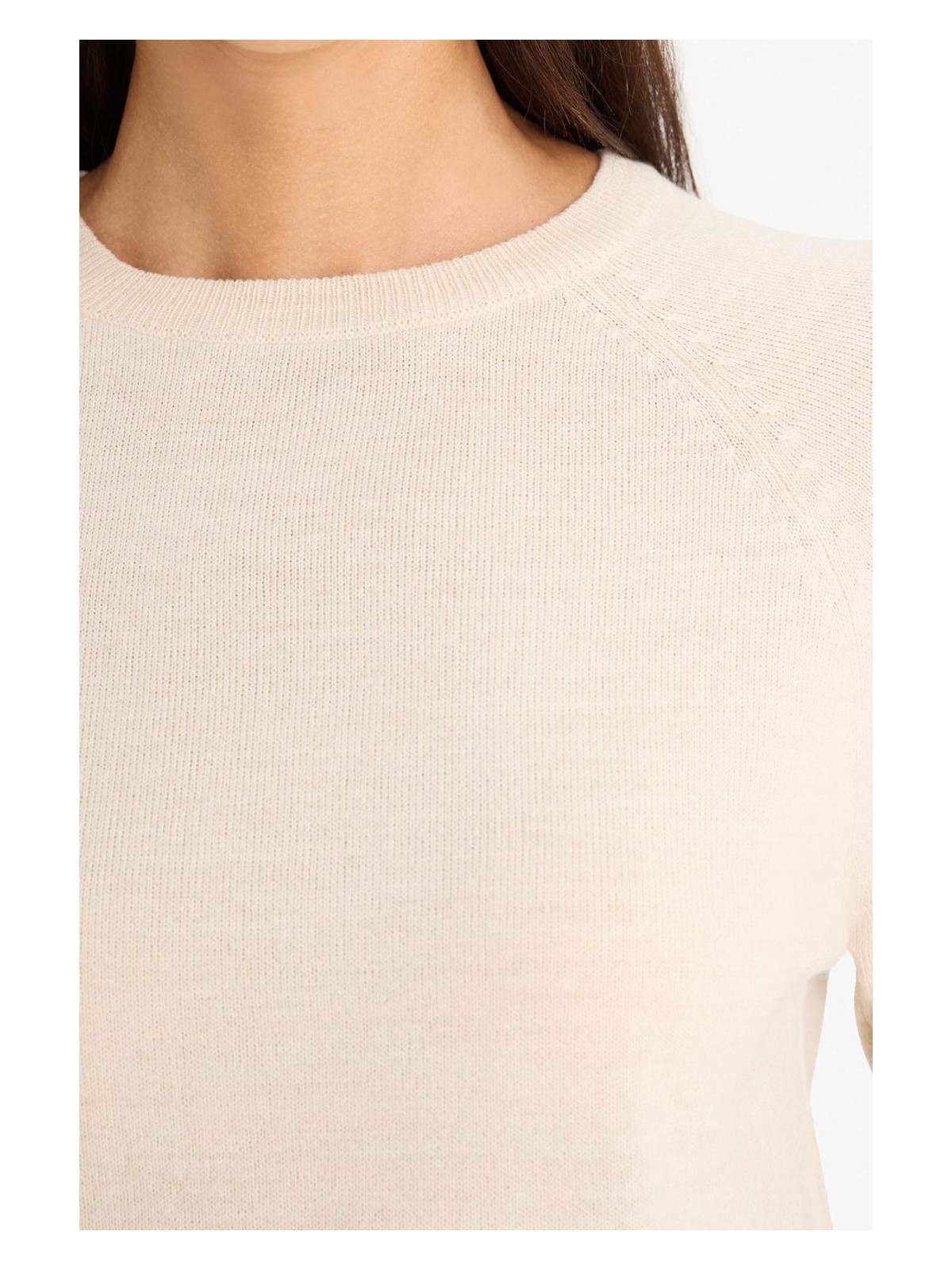 DeFacto Relax Fit Basic Triko Kazak I6913AZ25WN - Görsel 5