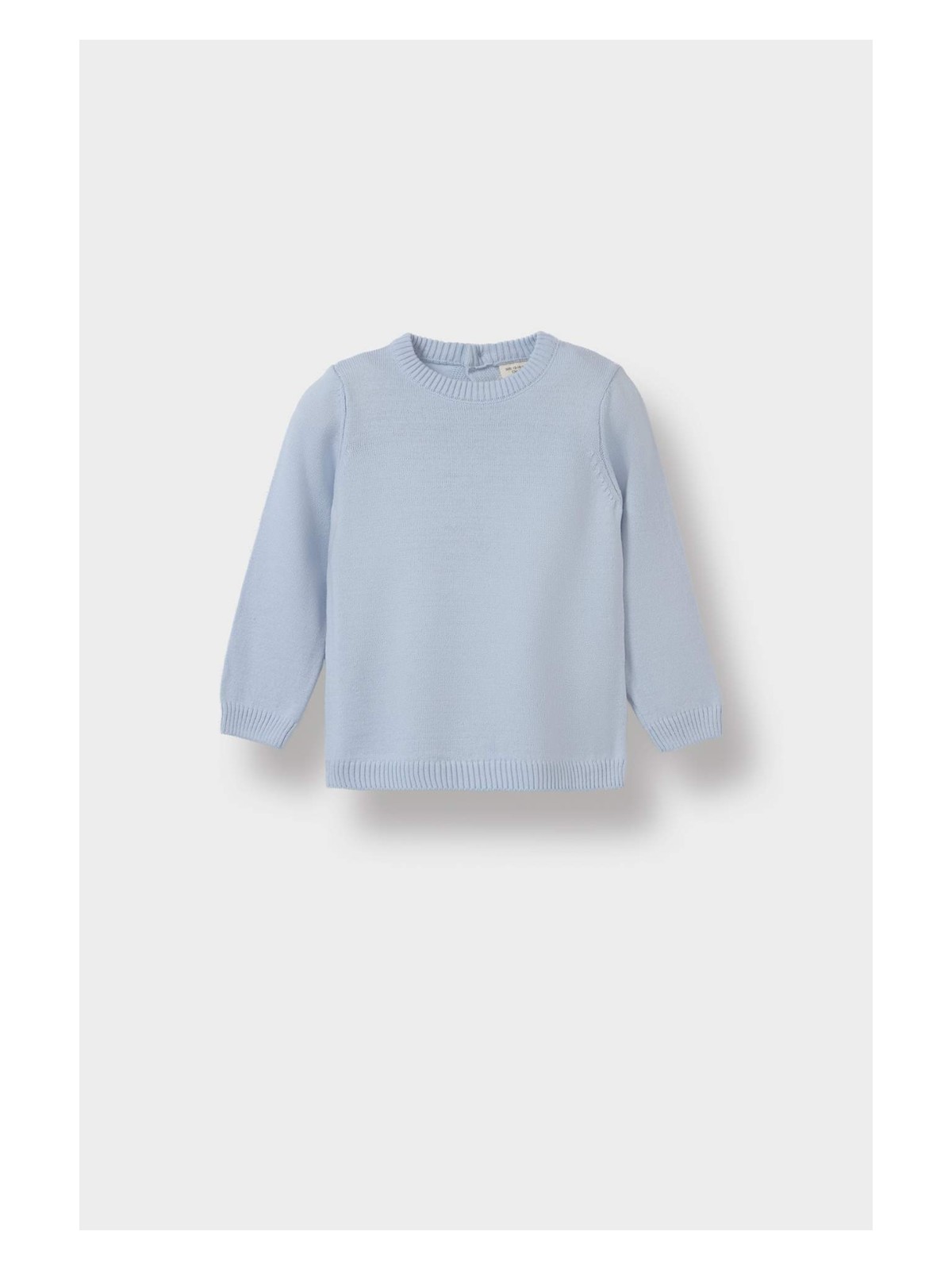 DeFacto Bisiklet Yaka Triko Kazak Erkek Bebek A5036A525AU - Görsel 5