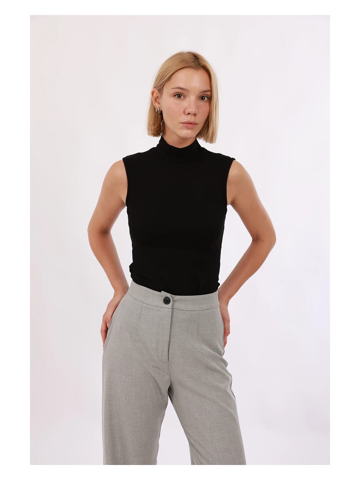 Yade Fashion Kadın Kolsuz Bluz