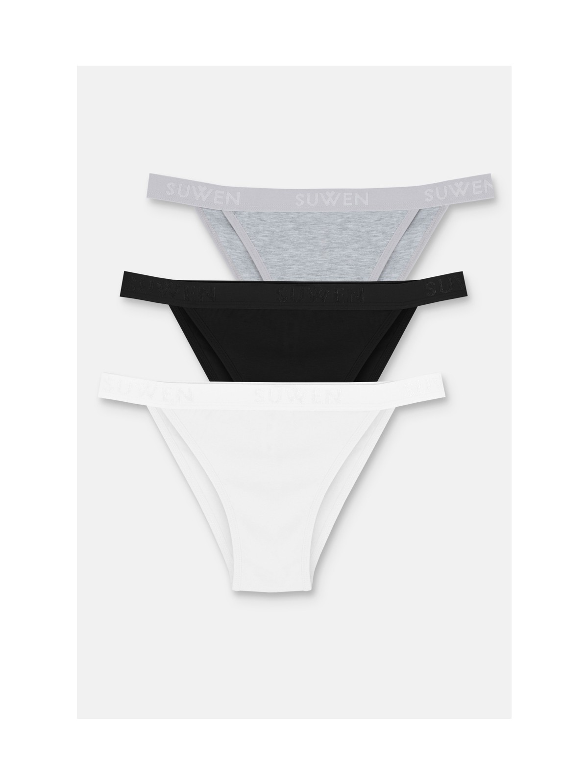 Suwen 3'lü Pamuklu Hipster Külot