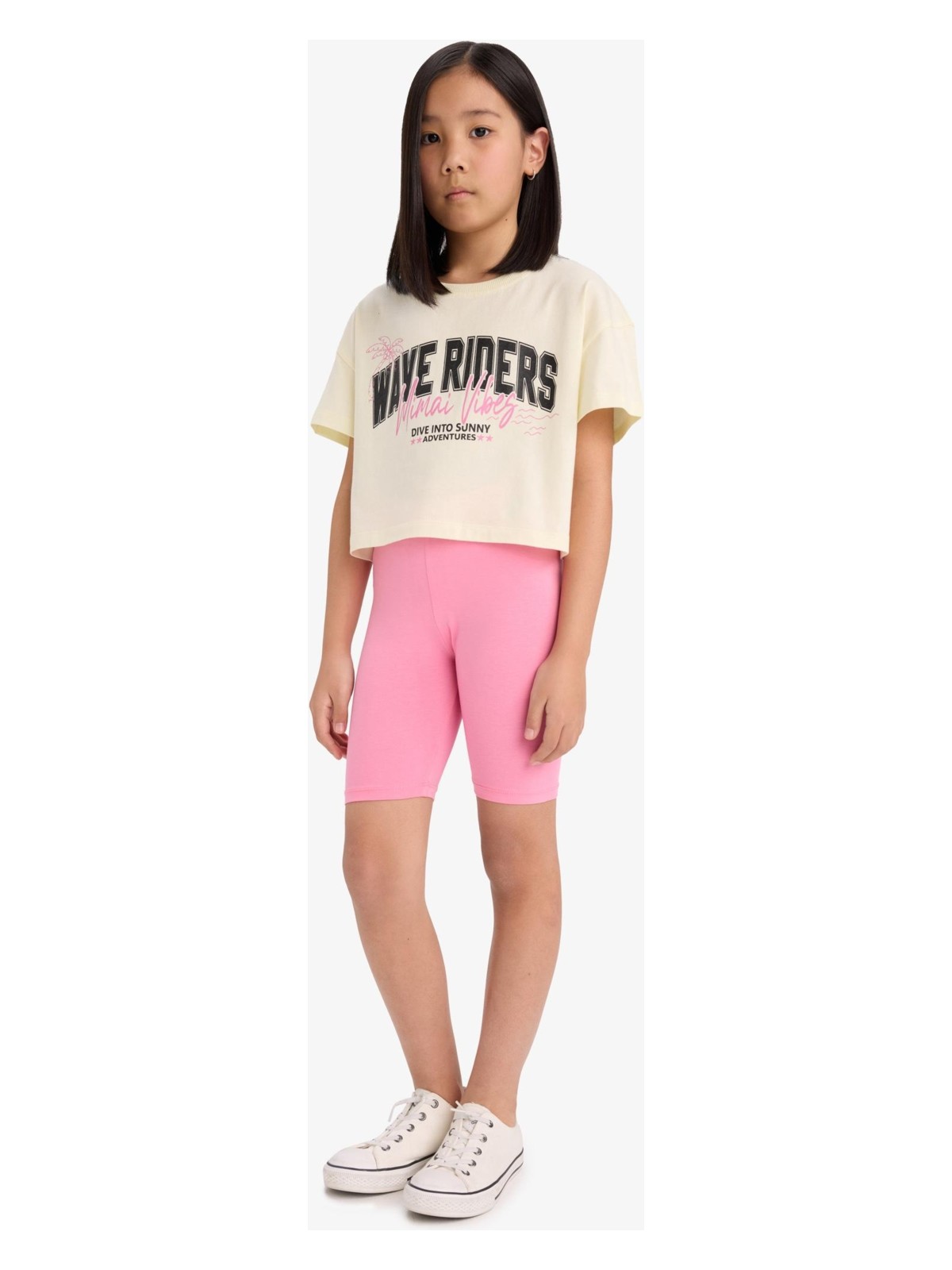 DeFacto Kısa Boy Tayt Kız Çocuk B5591A825SM