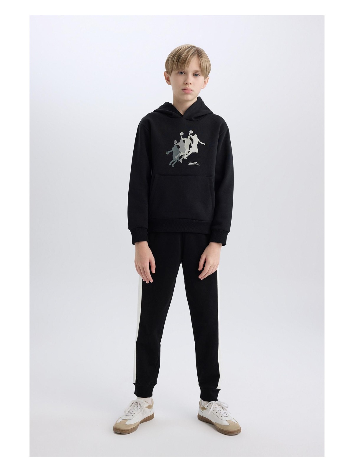 DeFacto Beli Lastikli Eşofman Altı Erkek Çocuk D4444A8NS