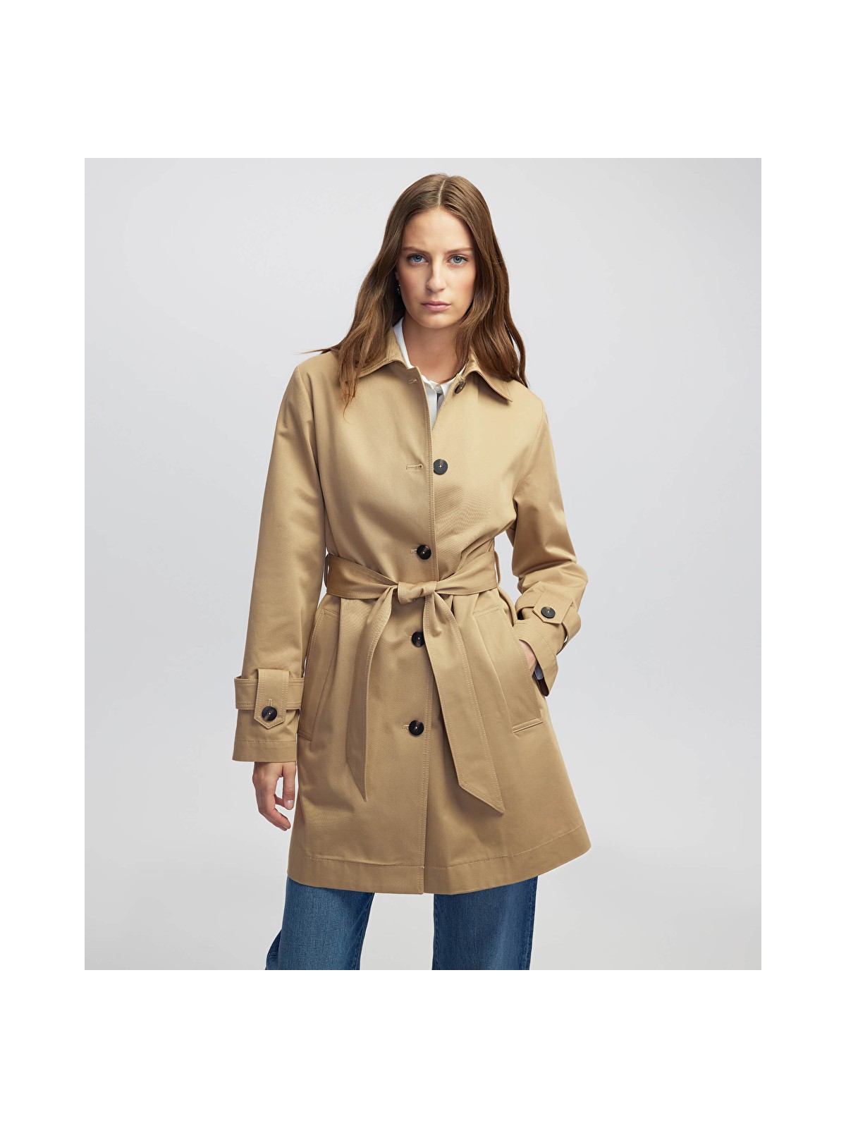 İpekyol Kuşaklı Trençkot IW6250011024003