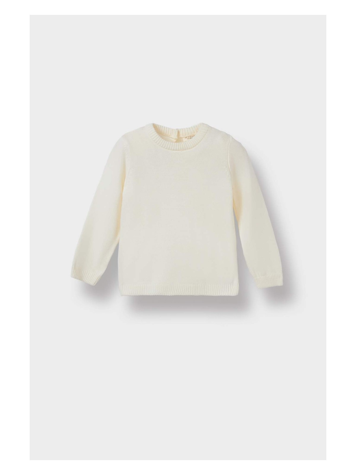 DeFacto Bisiklet Yaka Triko Kazak Kız Bebek X8187A225AU