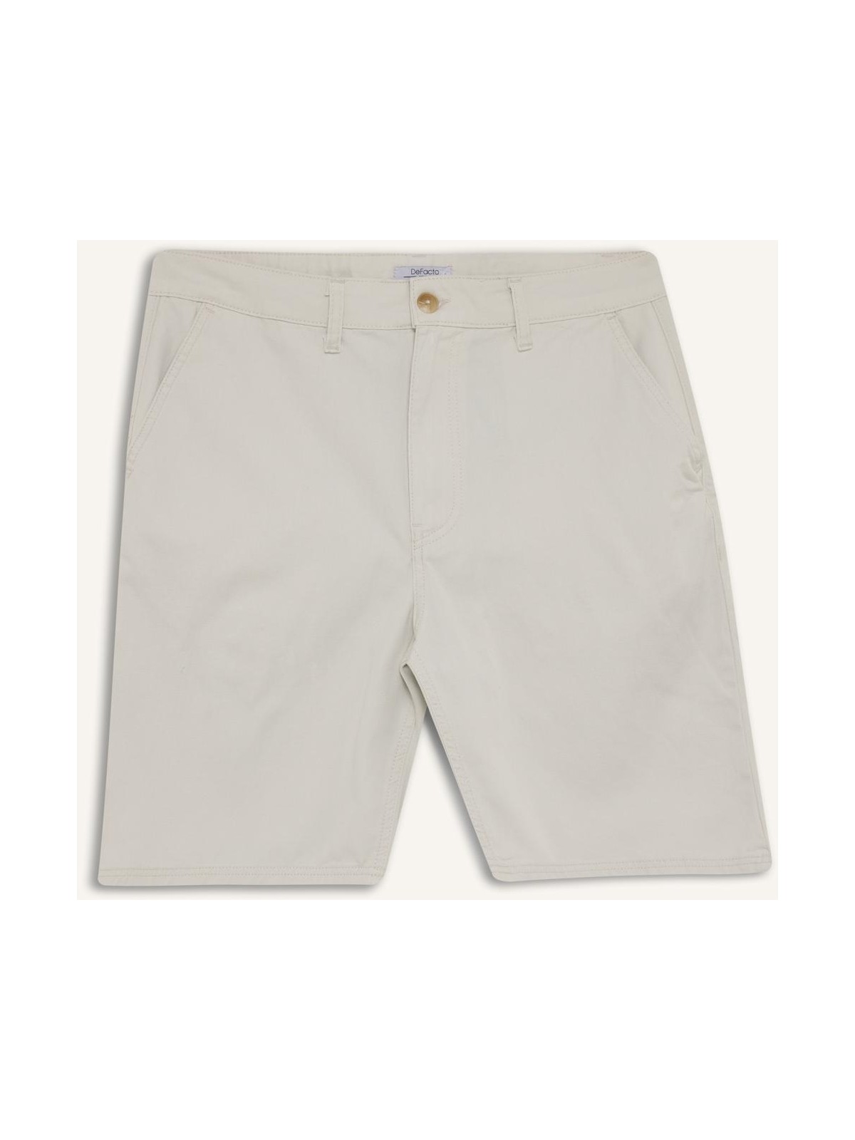 DeFacto %100 Pamuk Regular Fit Bermuda Şort E1231AX25SM - Görsel 6