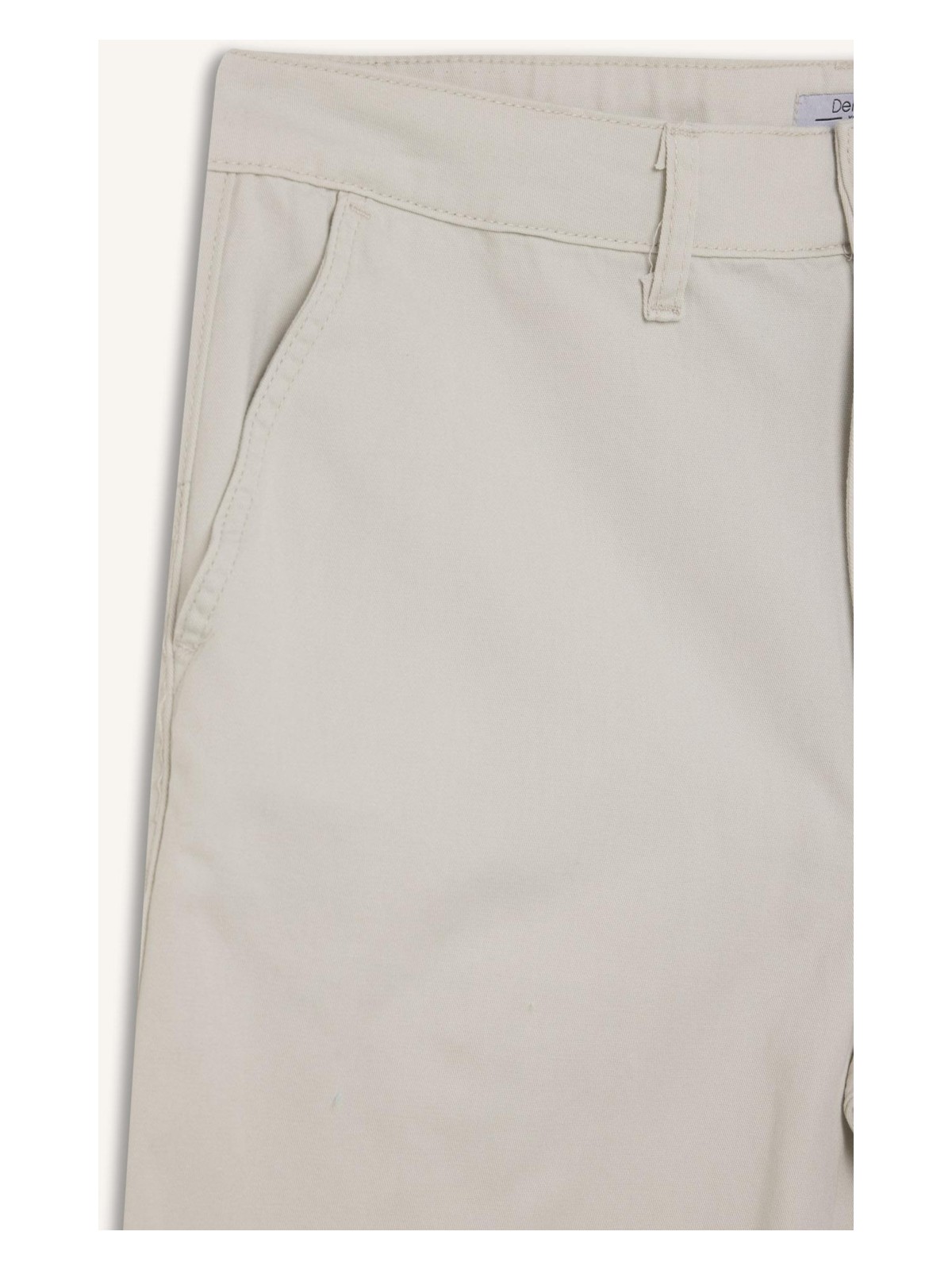 DeFacto %100 Pamuk Regular Fit Bermuda Şort E1231AX25SM - Görsel 7