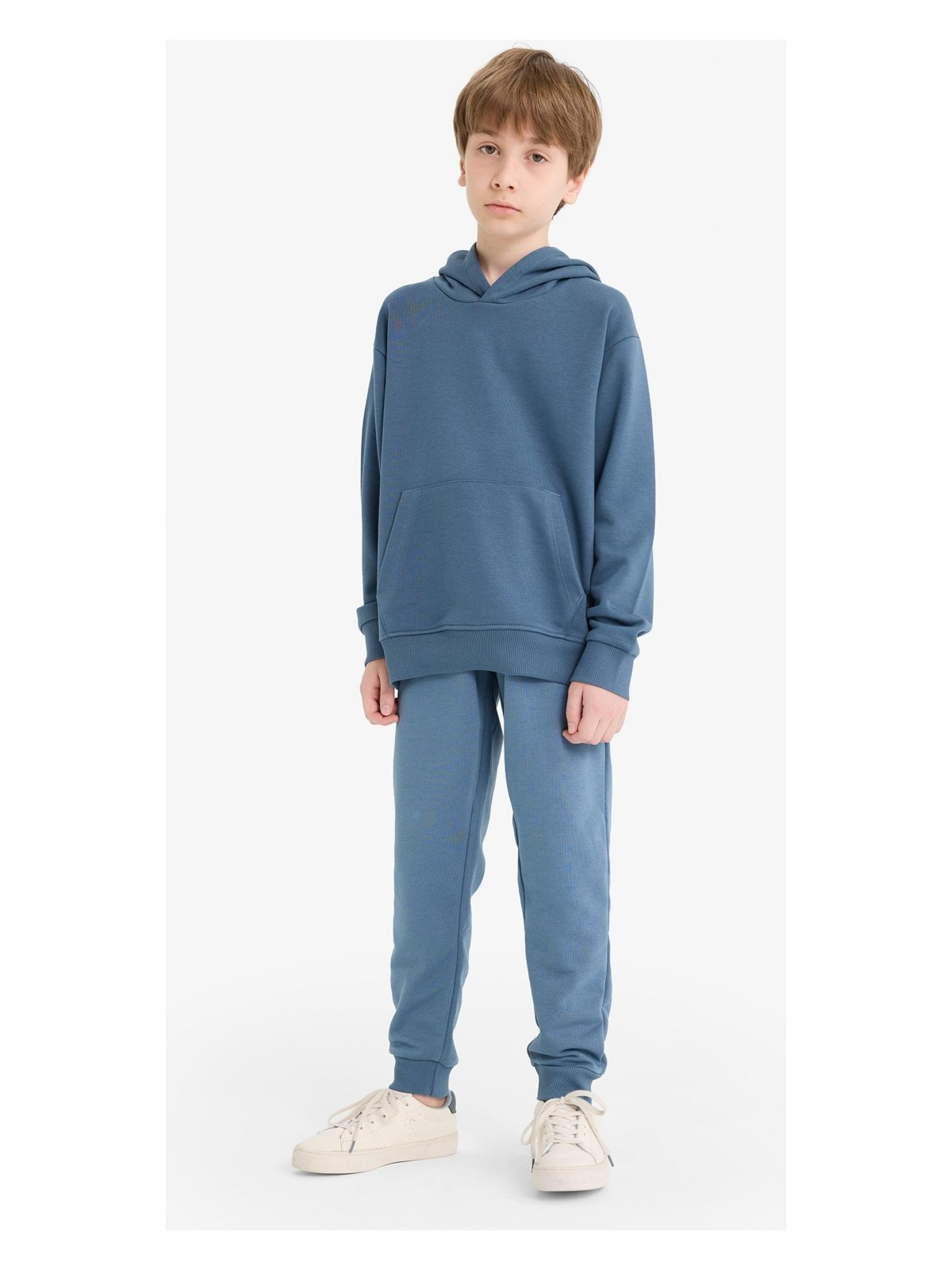 DeFacto Beli Lastikli Okul Jogger Eşofman Altı Erkek Çocuk K8852A625AU - Görsel 7