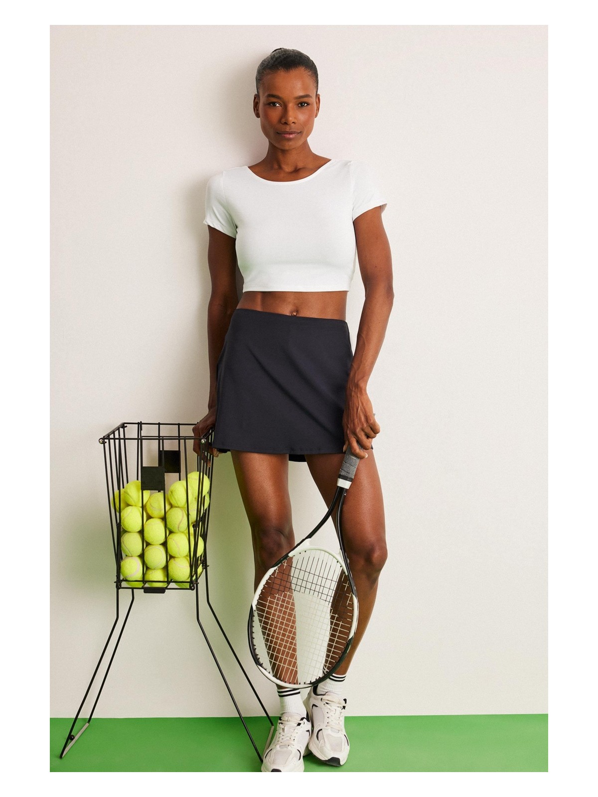 DeFacto Standart Fit İçi Taytlı Mini Etek E3360AX25SM