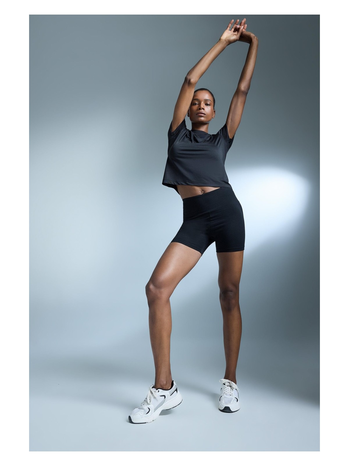 DeFacto Biker Beli Saran Sporcu Tayt B9543AX25SM