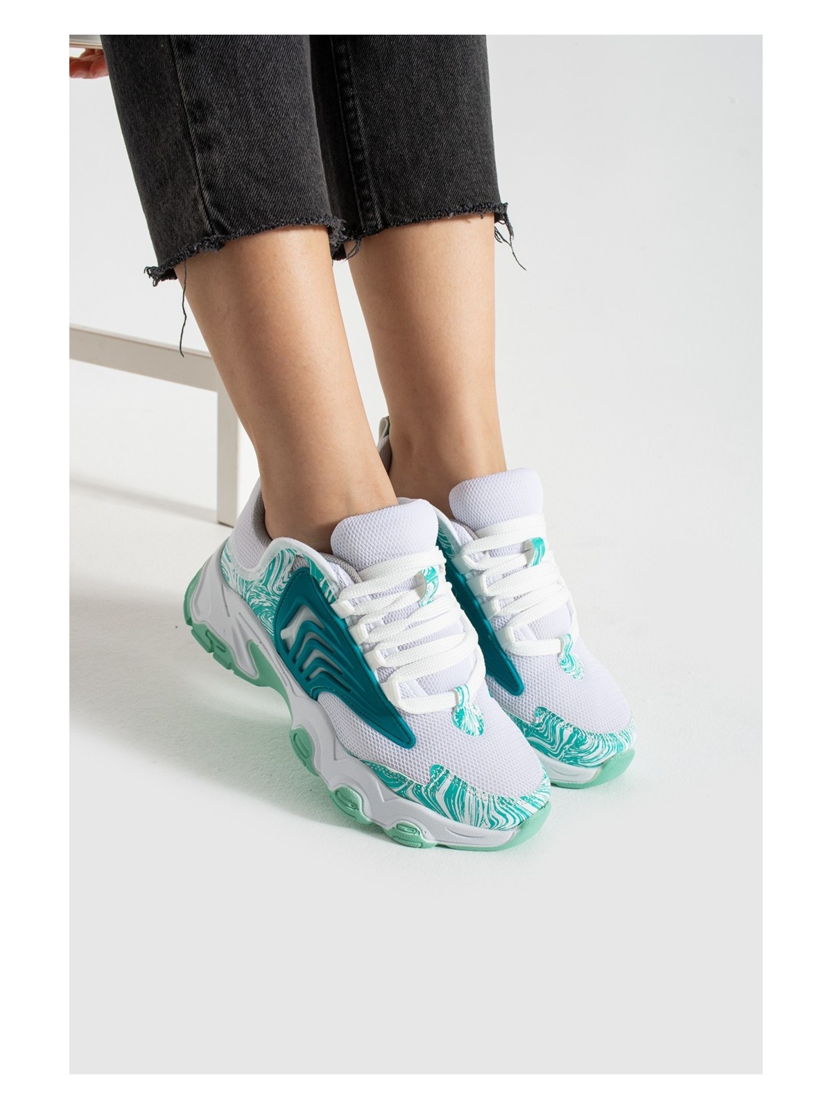 XStreet Xstreet Vorteks 49 Kadın Spor Ayakkabı Yürüyüş Ayakkabısı Sneakers - Görsel 7