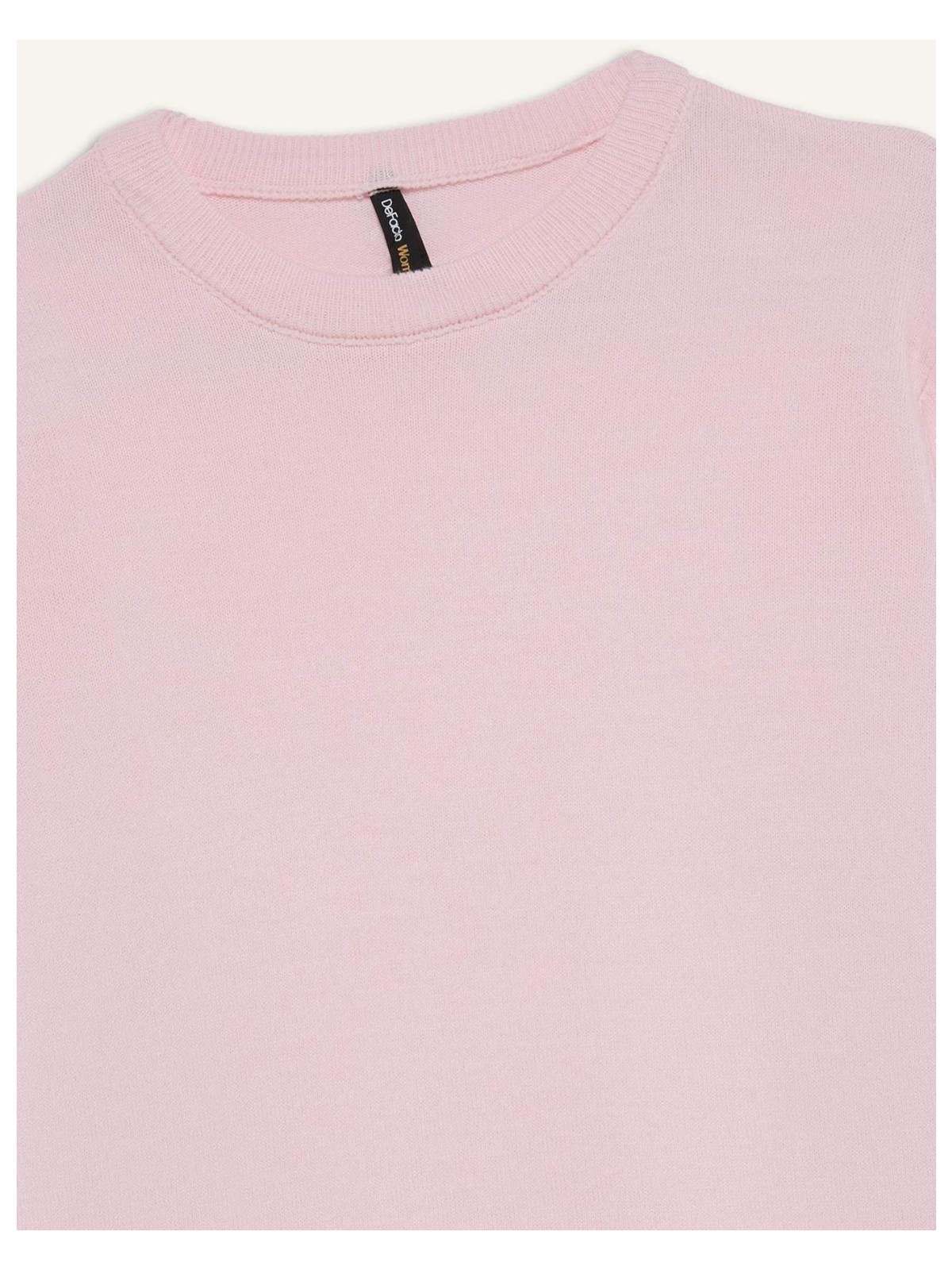 DeFacto Regular Fit Yumuşak Dokulu Bisiklet Yaka Basic Triko Kazak C0058AX25WN - Görsel 6