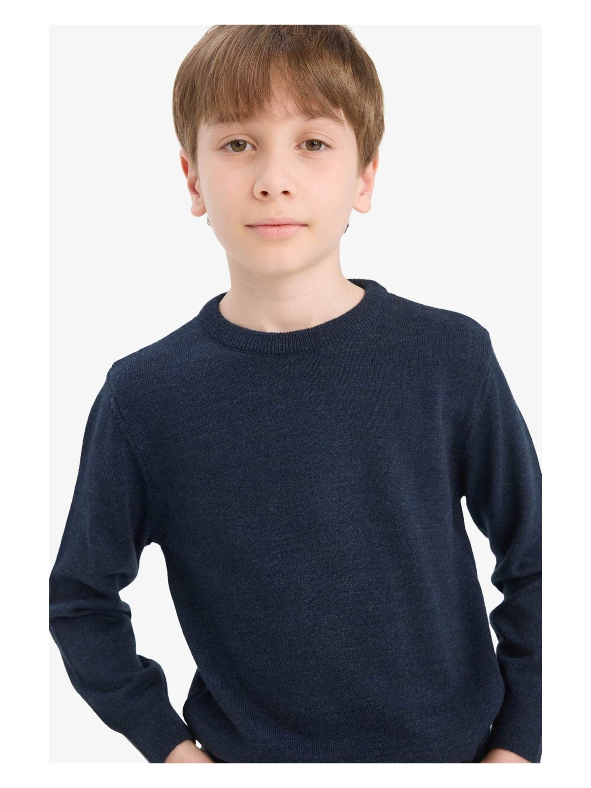 DeFacto Bisiklet Yaka Triko Kazak Erkek Çocuk A4992A825WN - Görsel 6