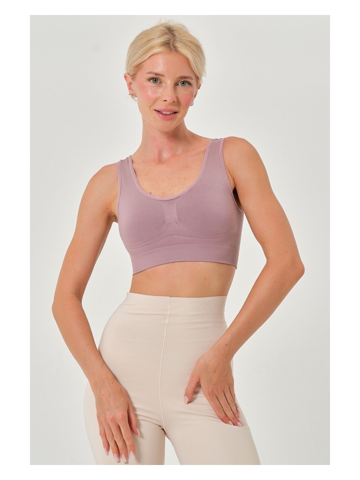 Mistirik Rosella Toparlayıcı Destekli Seamless Korse Pedsiz Sütyen Kancasız ve Kopçasız Esnek Kumaş - Görsel 8