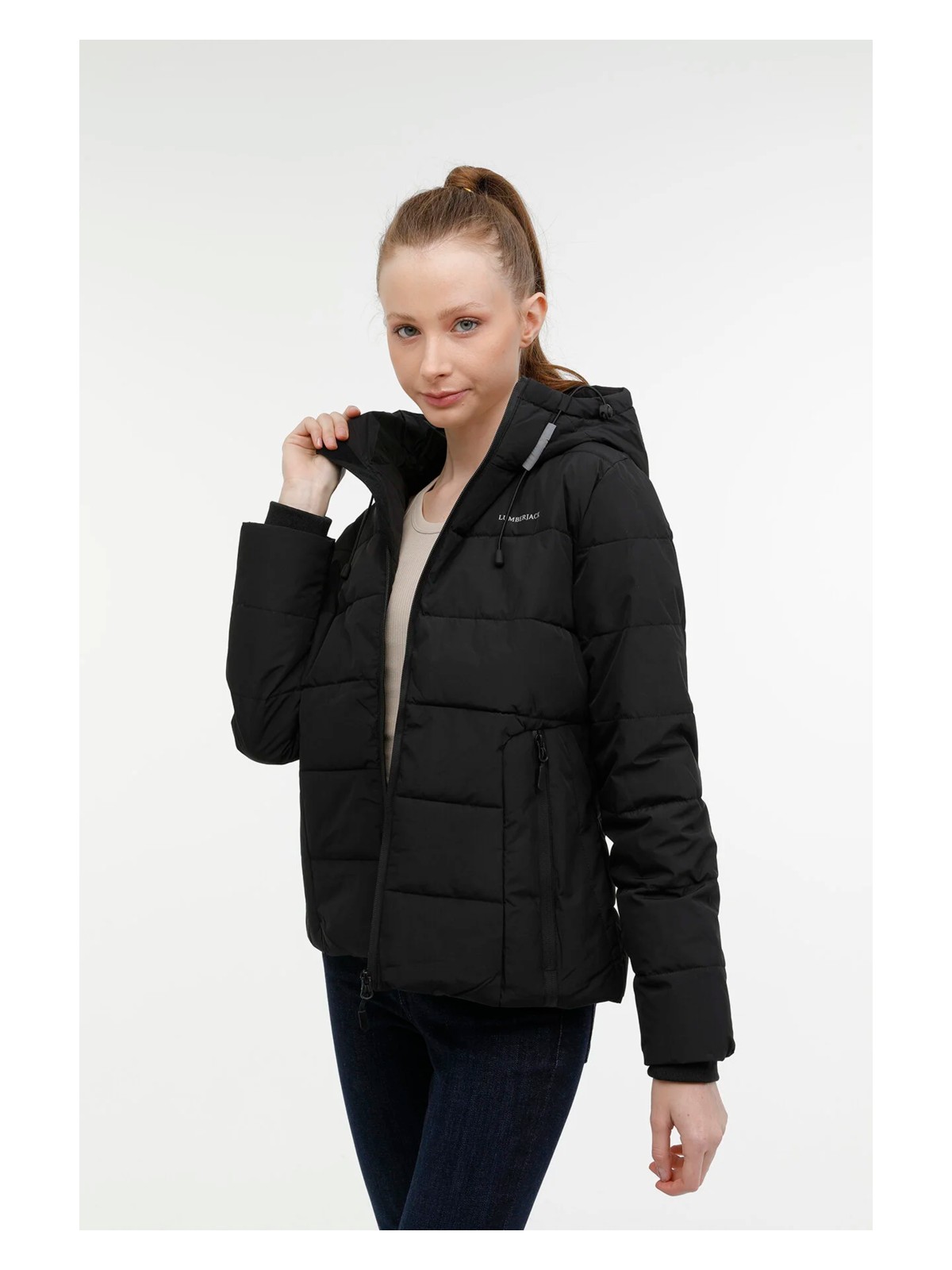 Lumberjack 3W Wl Apreski 2Sn31 3Pr Kadın Siyah Mont 101398817