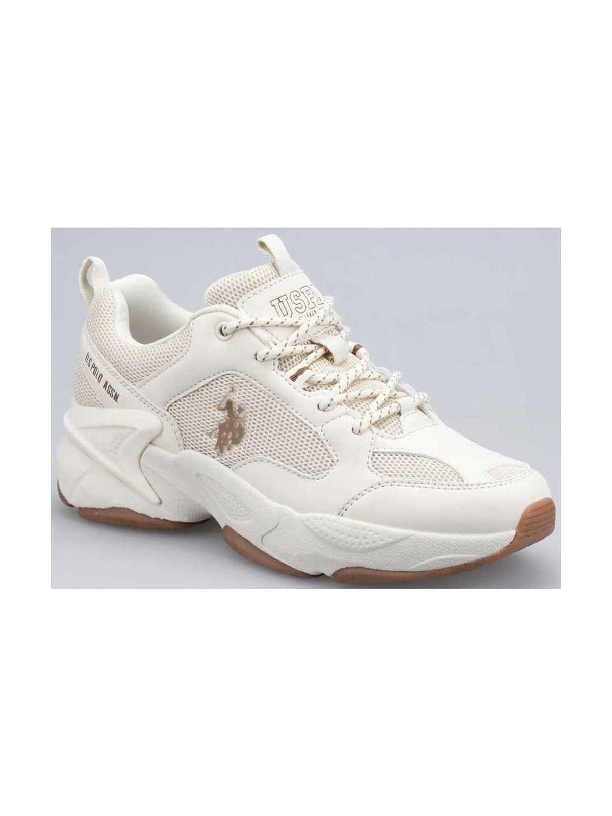 U.S. Polo Assn. 101081720 Maybe Bej Kadın Spor Ayakkabı