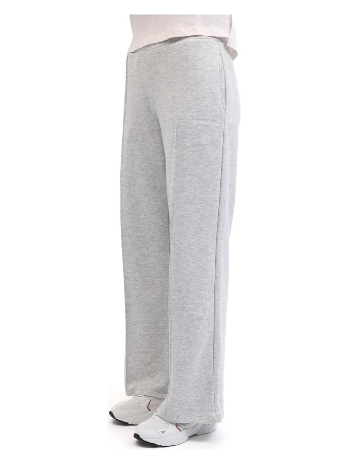 Lumberjack Wb 22AMMY-P 5pr Grı Melanj Kadın Eşofman Altı