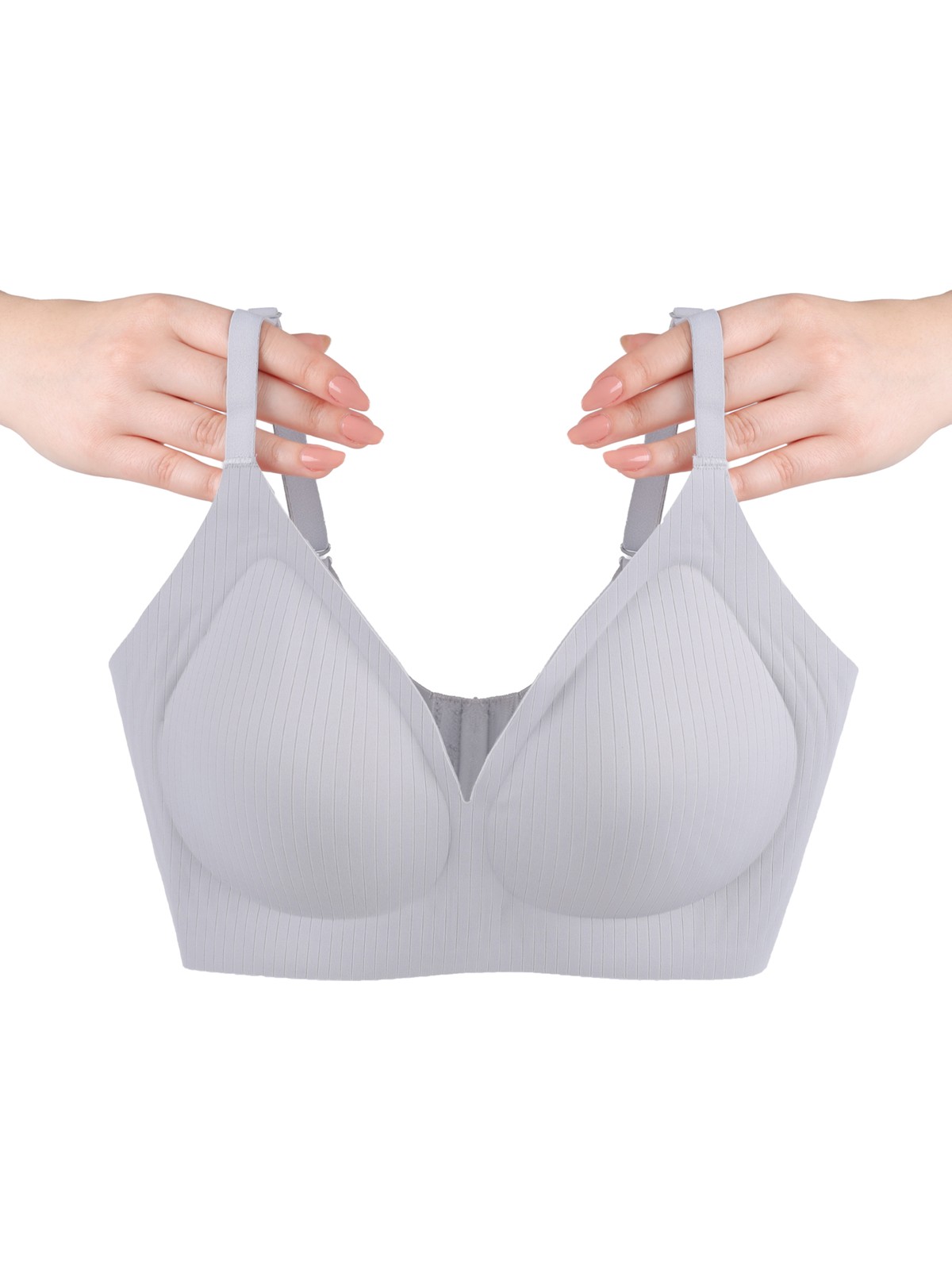 Koza İç Giyim Balensiz Görünmez Fitilli Kaşkorse Çıkarılabilir Pedli Dikişsiz Sütyen - Görsel 5