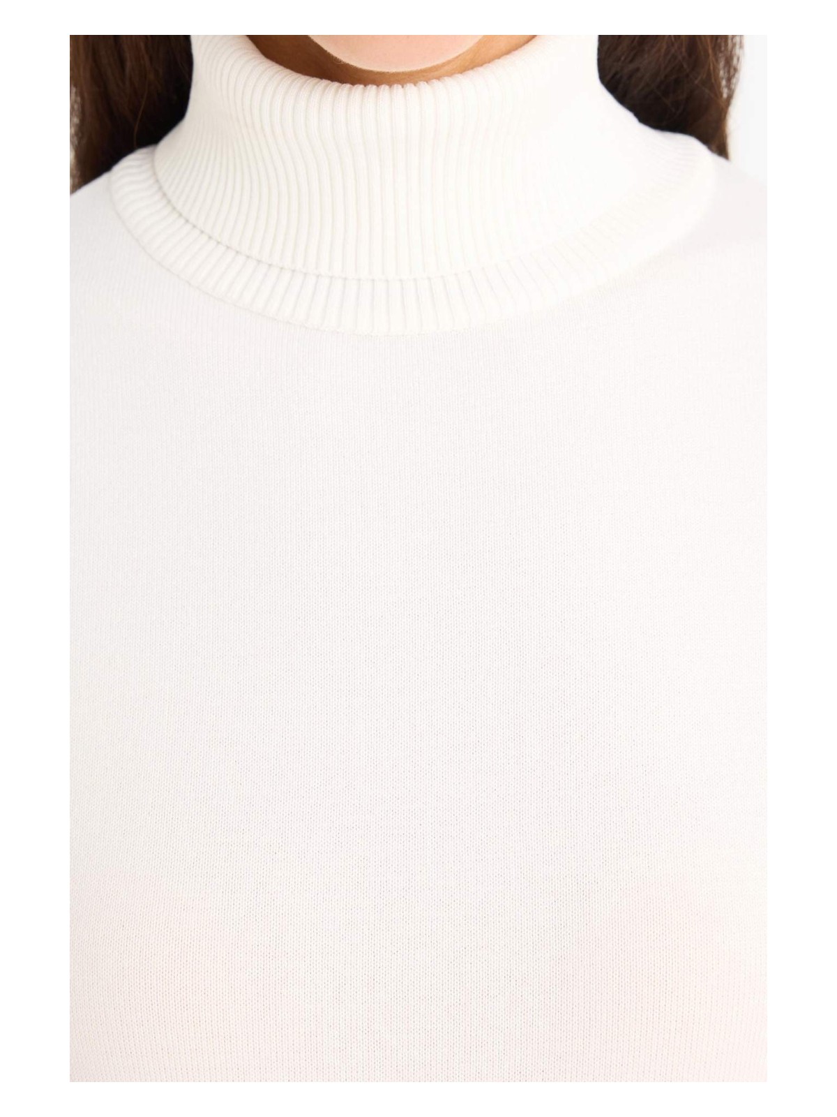 DeFacto Regular Fit Yarım Balıkçı Yaka Triko Kazak E8498AX25WN - Görsel 5