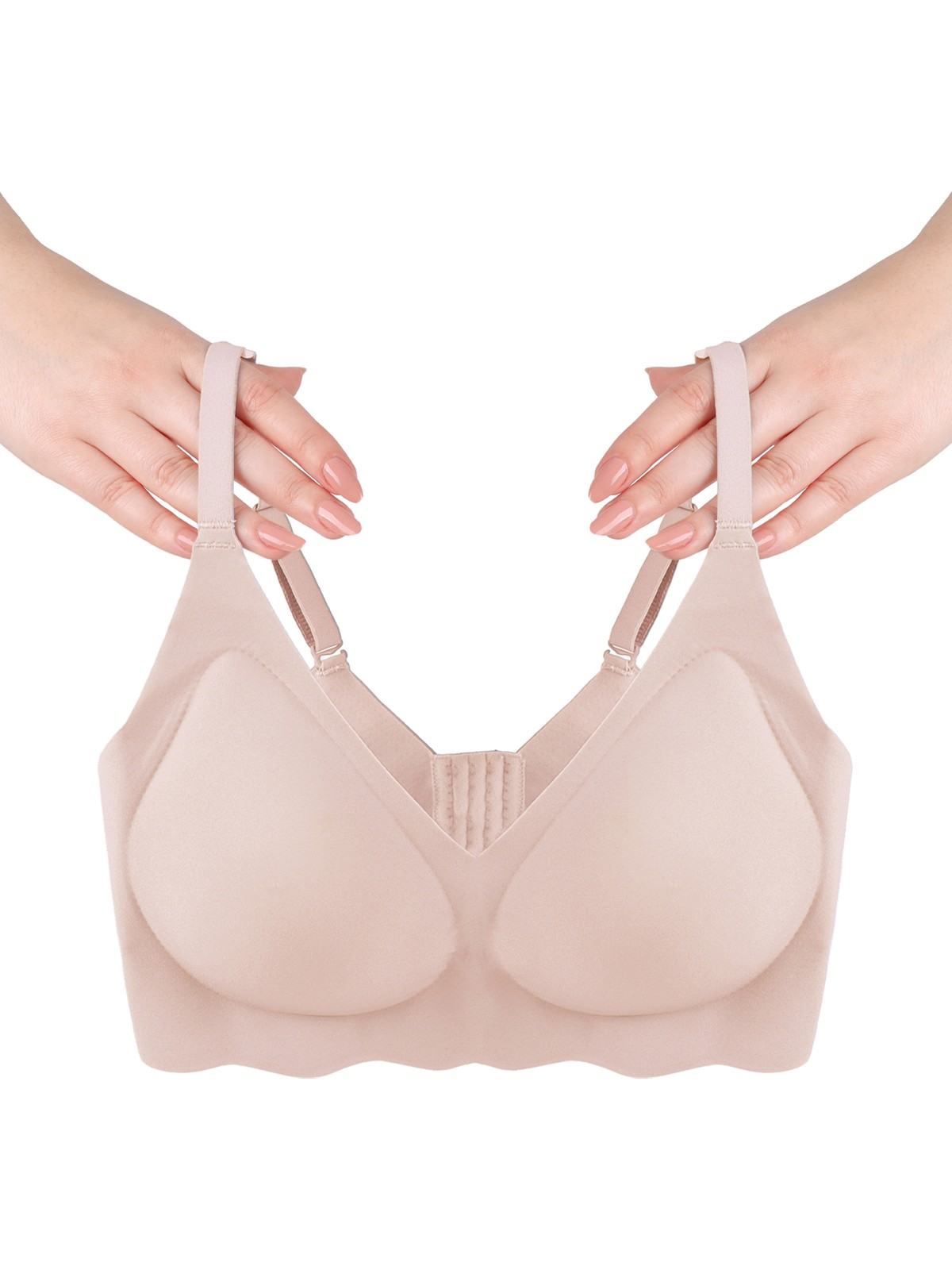 Koza İç Giyim Balensiz Lazer Dikişsiz Görünmez Çıkarılabilir Pedli Sütyen - Görsel 8