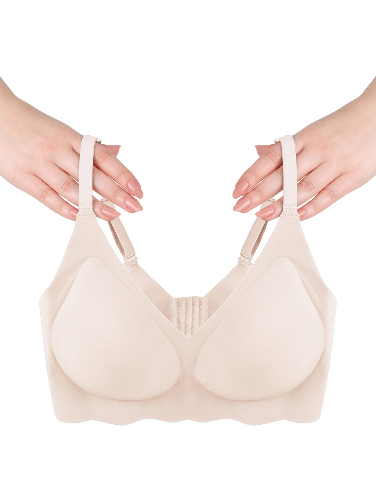 Koza İç Giyim Balensiz Lazer Dikişsiz Görünmez Çıkarılabilir Pedli Sütyen - Görsel 7