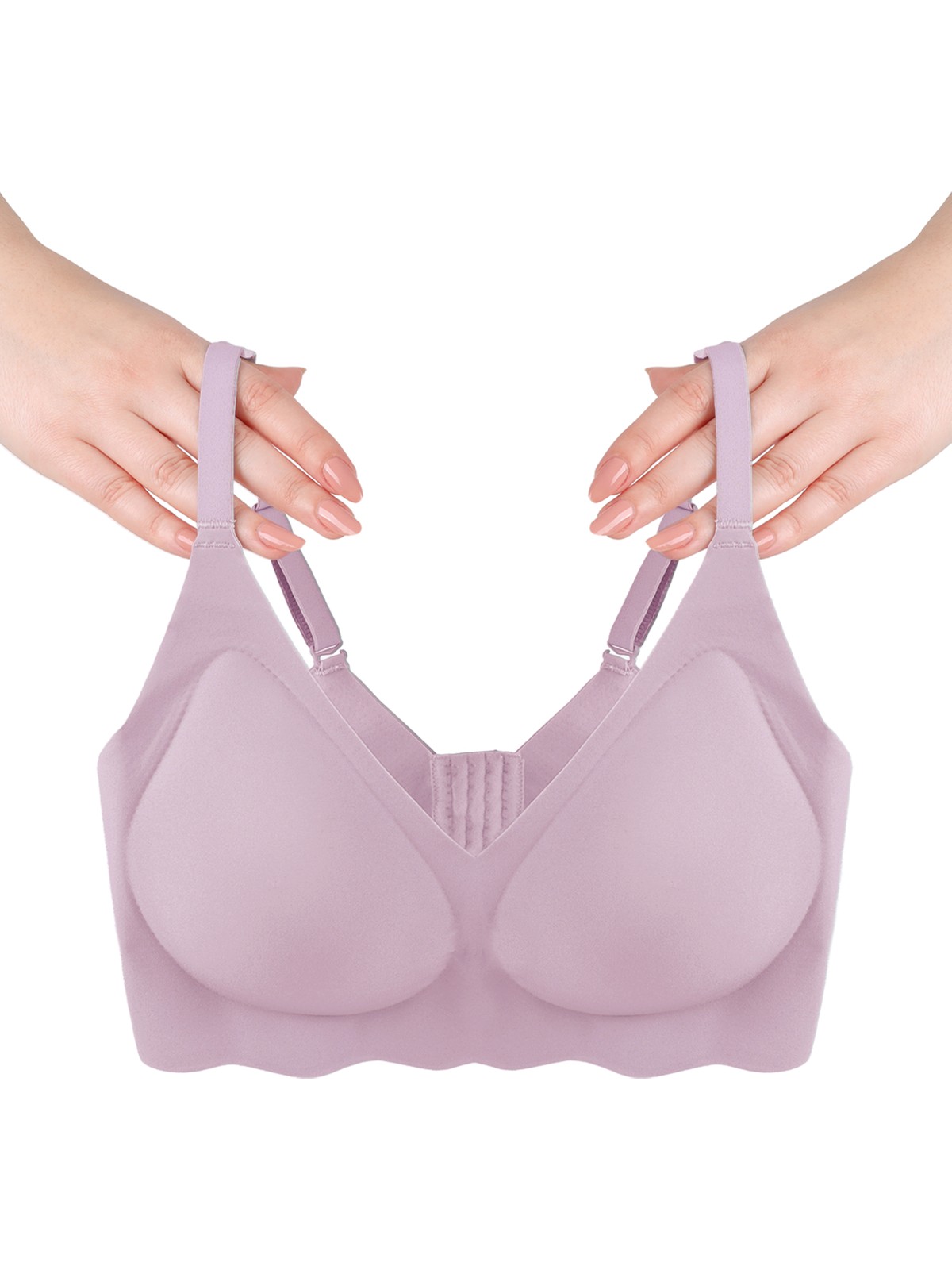 Koza İç Giyim Balensiz Lazer Dikişsiz Görünmez Çıkarılabilir Pedli Sütyen - Görsel 5