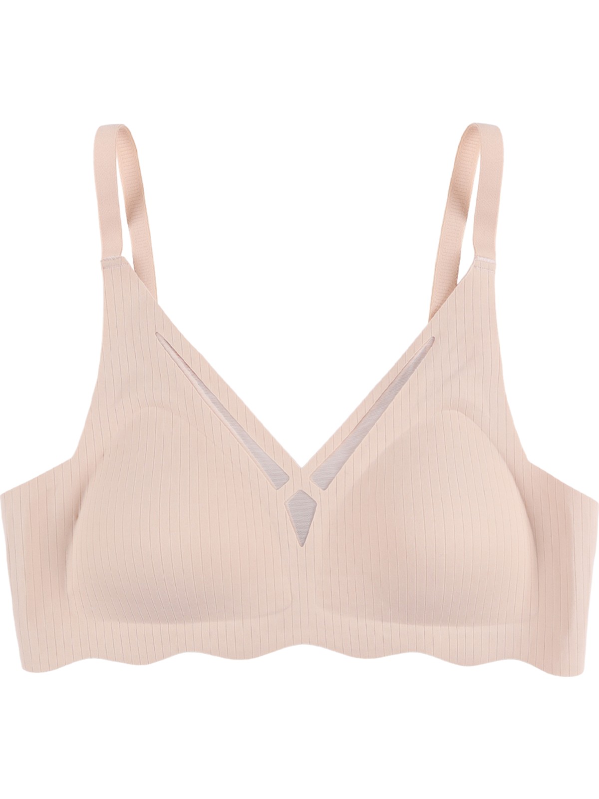 Koza İç Giyim Balensiz Lazer Dikişsiz Dilim Detaylı Dekolteli Sütyen - Görsel 3