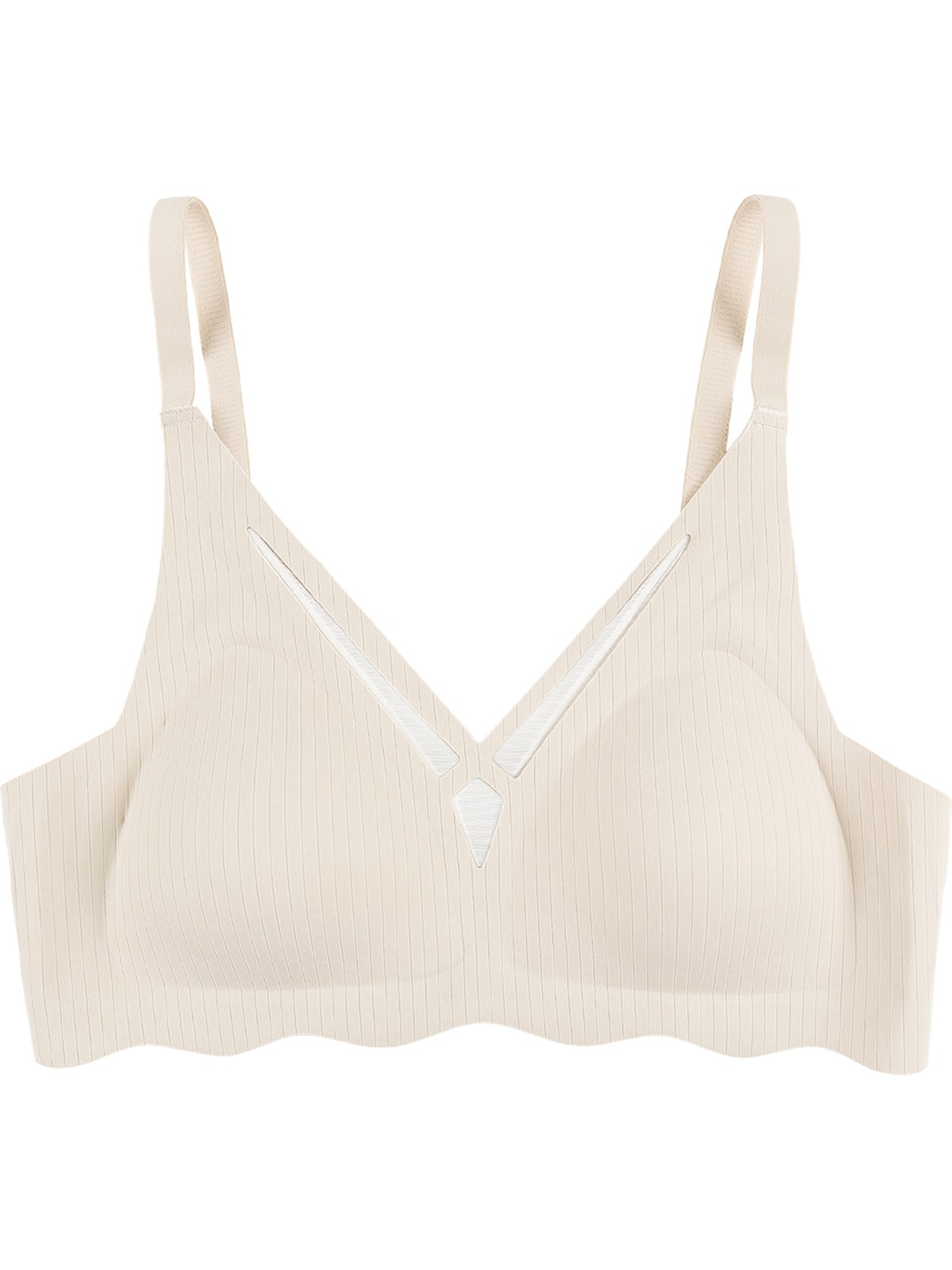 Koza İç Giyim Balensiz Lazer Dikişsiz Dilim Detaylı Dekolteli Sütyen - Görsel 4