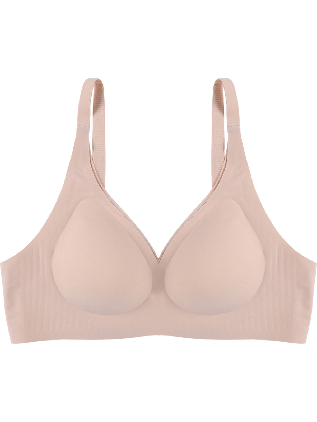 Koza İç Giyim Balensiz Lazer Dikişsiz Kaplı Dekolteli Büstiyer Sütyen - Görsel 4