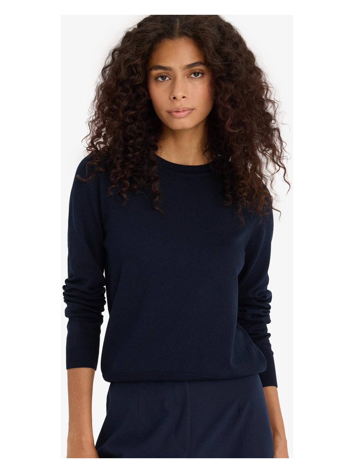 DeFacto Regular Fit Bisiklet Yaka Triko Kazak E7889AX25WN - Görsel 3