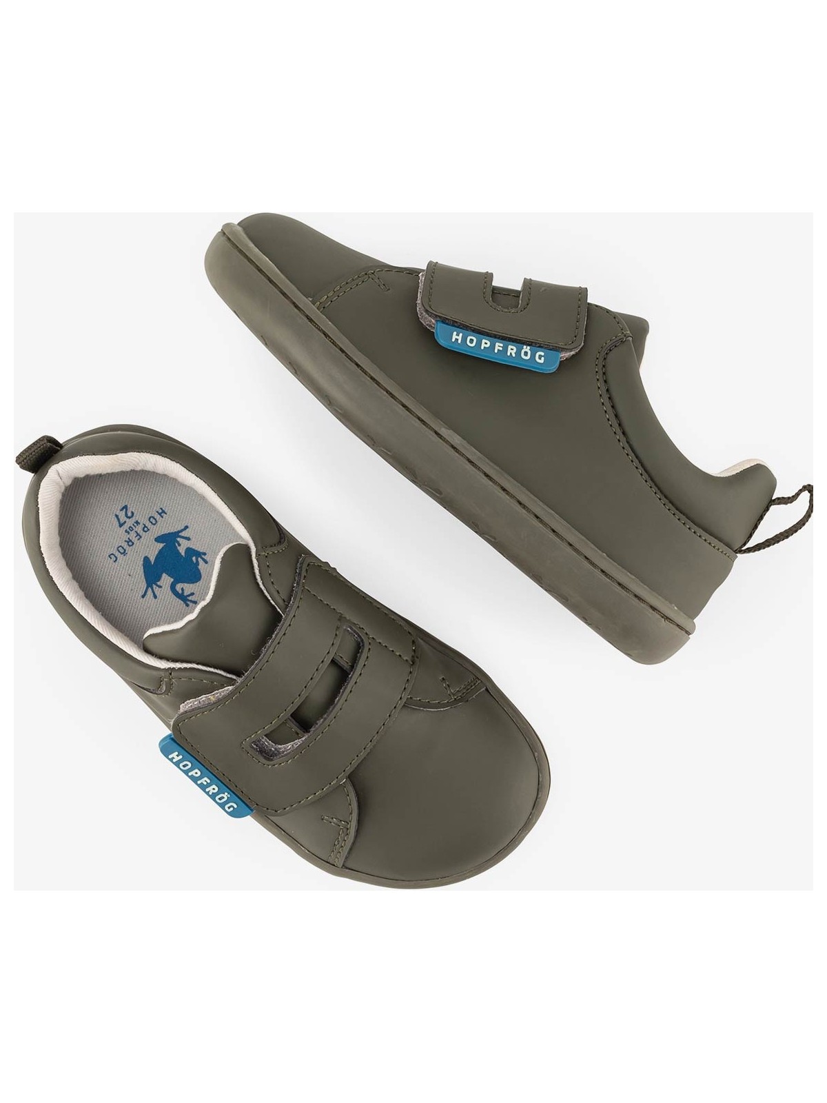 Hopfrög Smart Walker Casual Süper Mat Havalı Gri Barefoot Çocuk Ayakkabı - Görsel 4