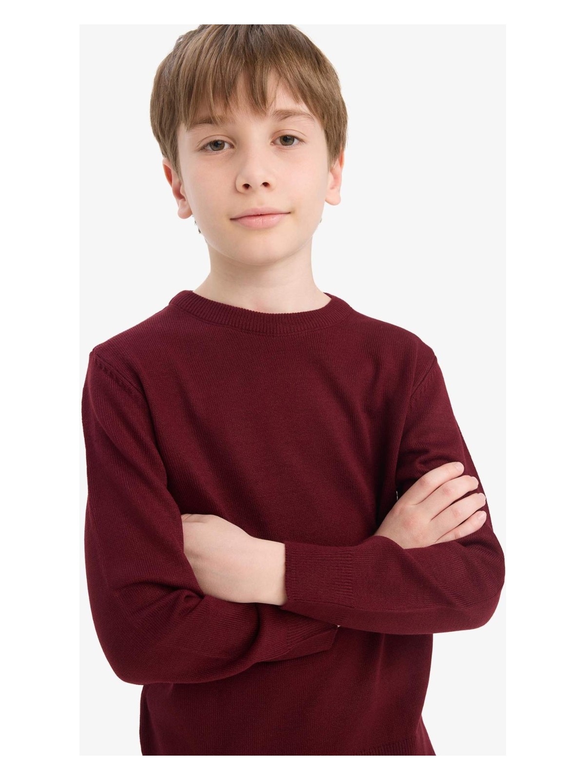 DeFacto Bisiklet Yaka Triko Kazak Erkek Çocuk A4992A825WN - Görsel 7