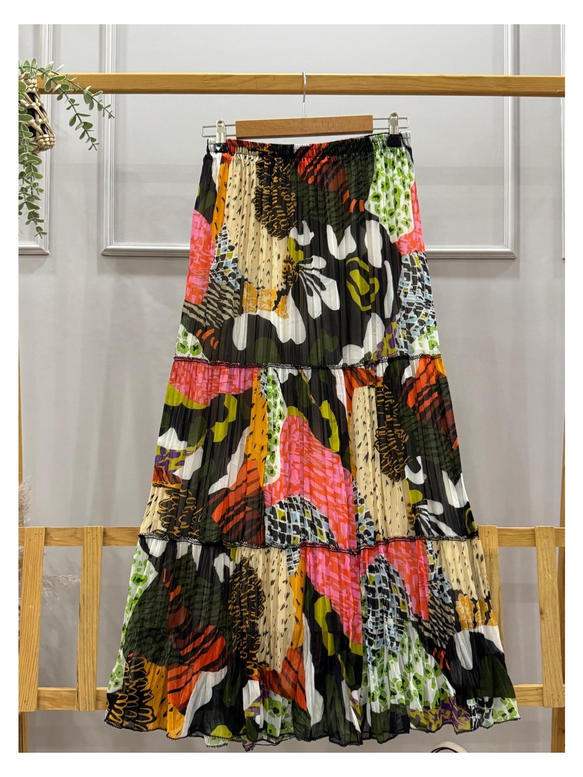 Aysima Moda Şifon Etek, Uzun Etek ,etek,tesettür Etek