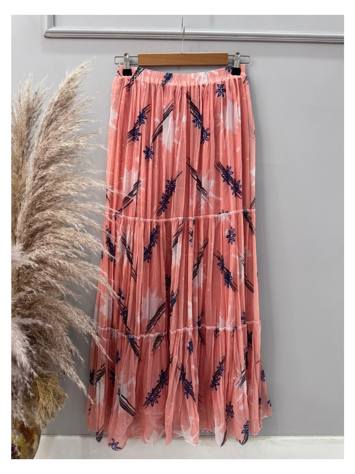 Aysima Moda Şifon Etek, Uzun Etek ,etek,tesettür Etek - Görsel 5