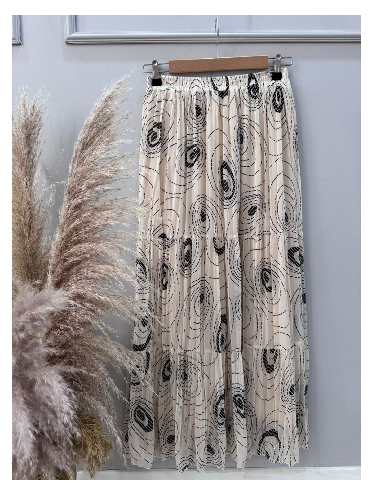 Aysima Moda Şifon Etek, Uzun Etek ,etek,tesettür Etek - Görsel 10