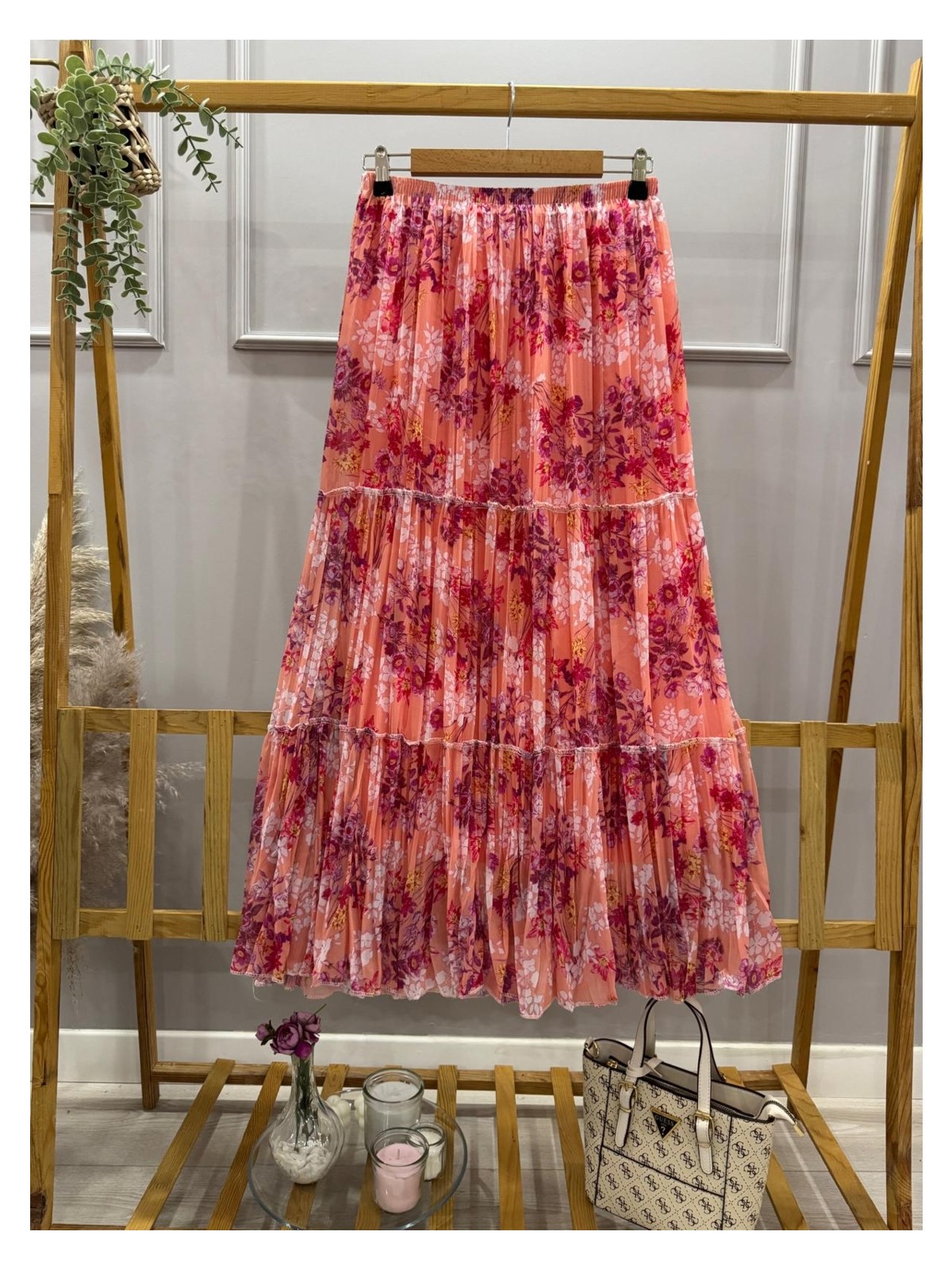 Aysima Moda Şifon Etek, Uzun Etek ,etek,tesettür Etek - Görsel 9