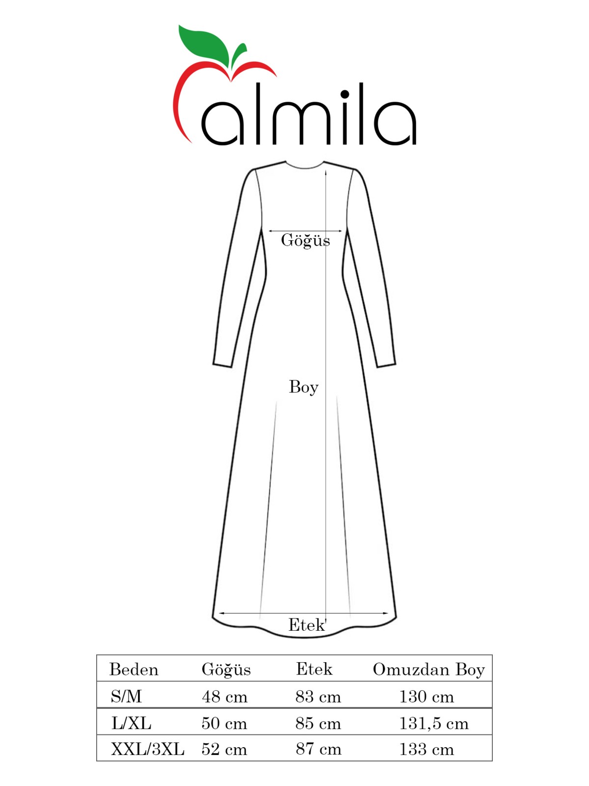Almila Kısa Kollu Maxi Penye Elbise 2029 - Uzun Penye Elbise - Görsel 5