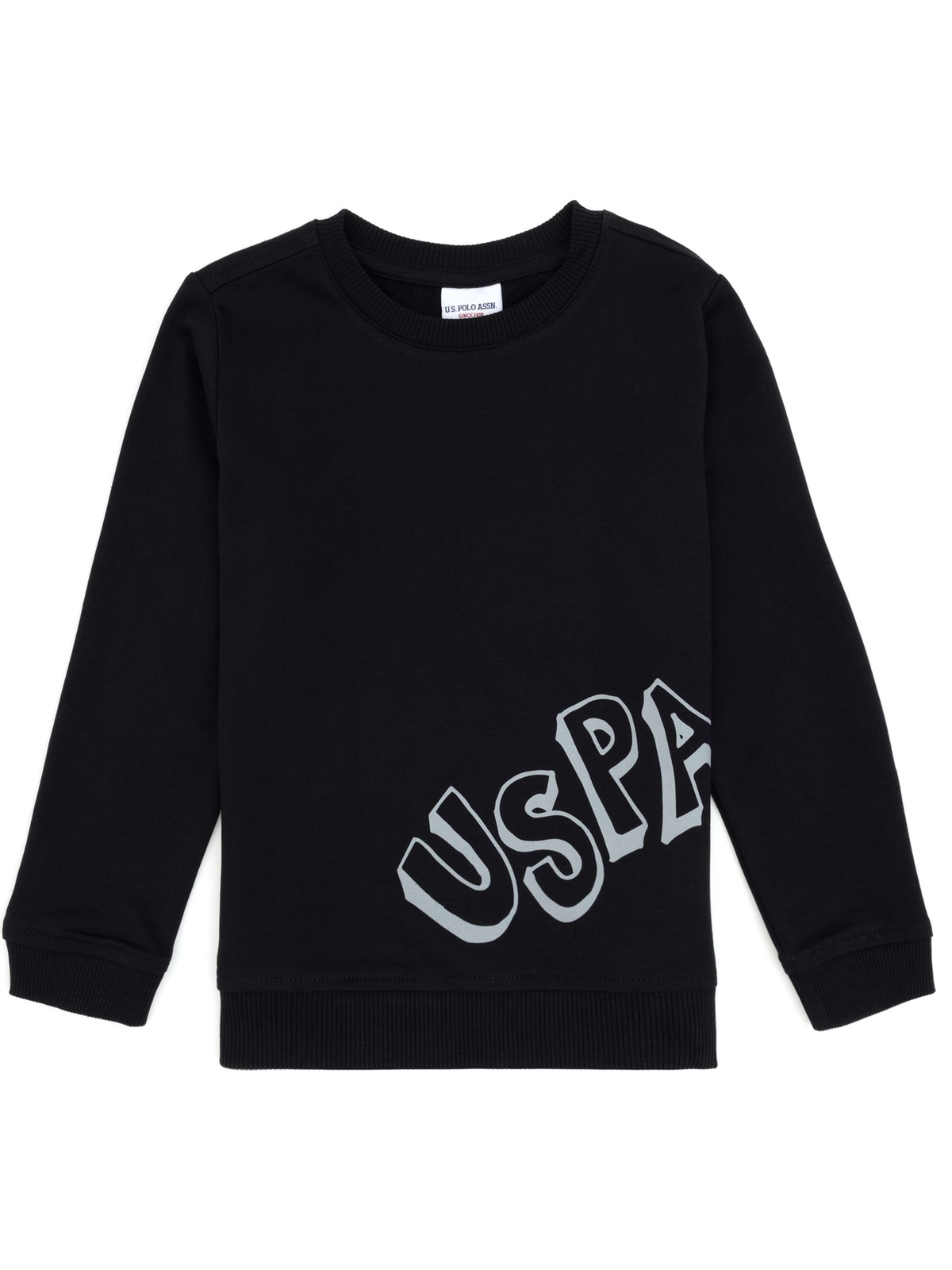 U.S. Polo Assn. Erkek Çocuk Koyu Mavi Bisiklet Yaka Basic Sweatshirt 50313979-VR032 - Görsel 6